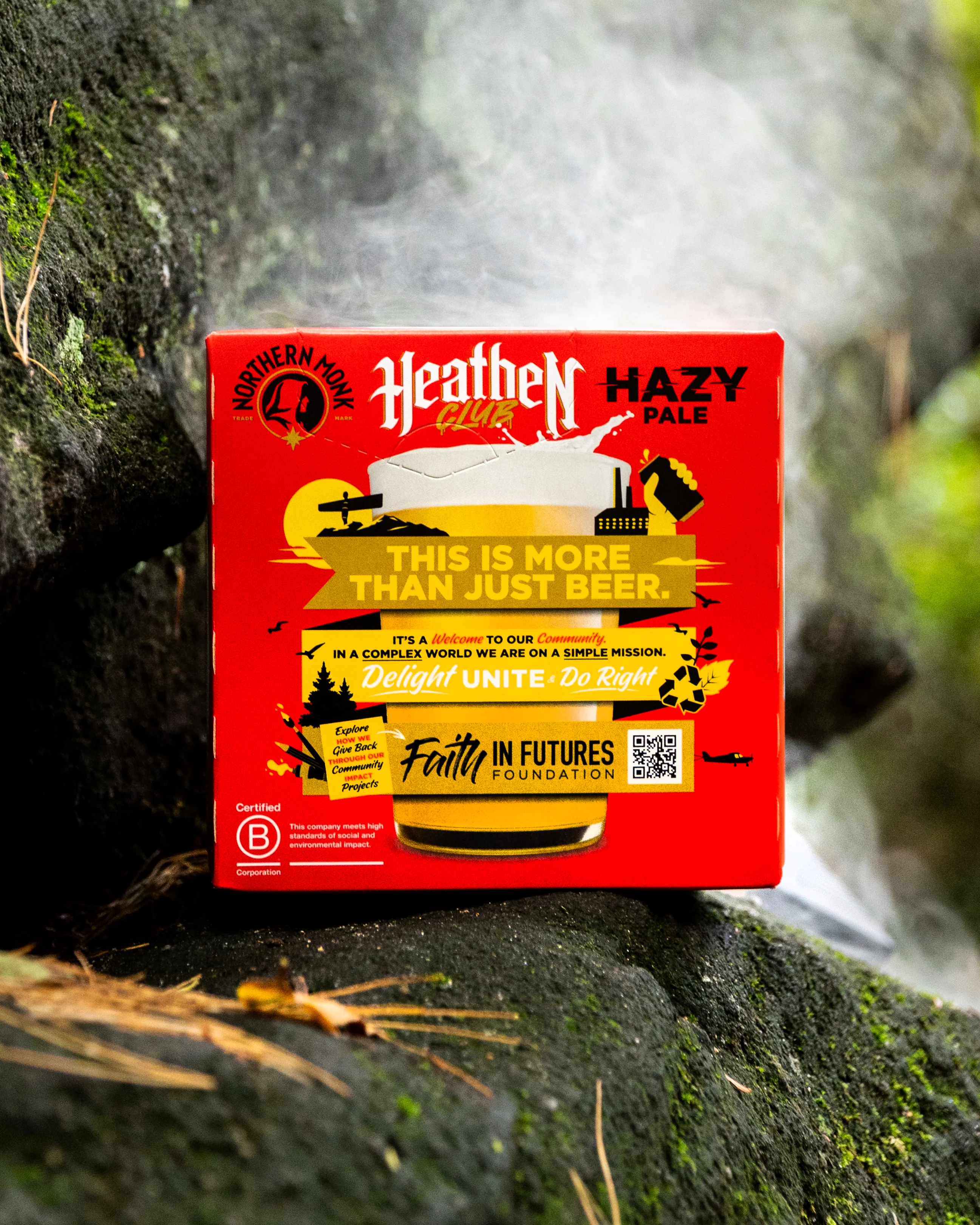 4 PACK // HEATHEN CLUB // CLUBHOUSE HAZY PALE ALE // 330ML // 4.6% - Image 3