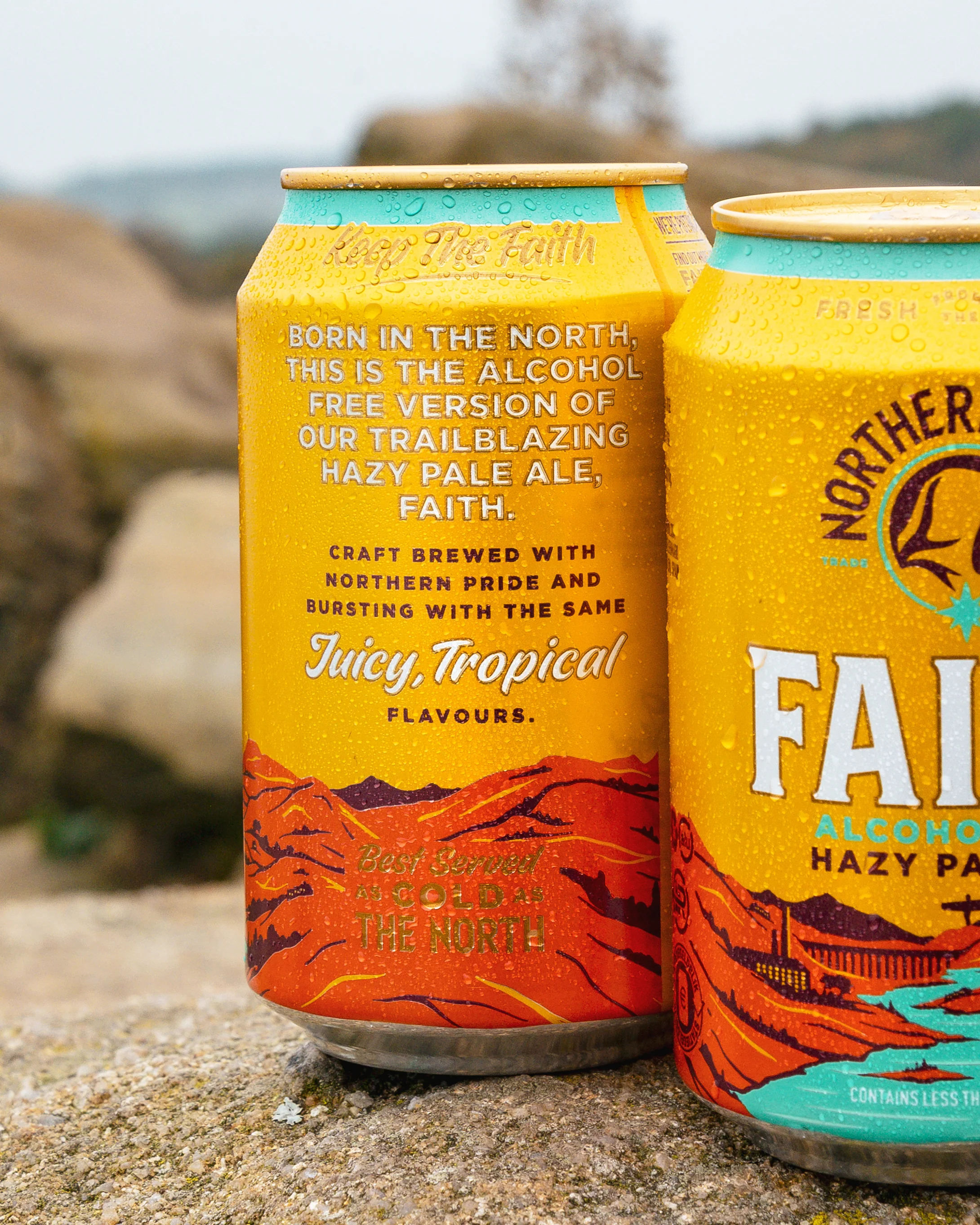 12 PACK // FAITH ALCOHOL FREE // ALCOHOL FREE HAZY PALE ALE // 0.4% - Image 4