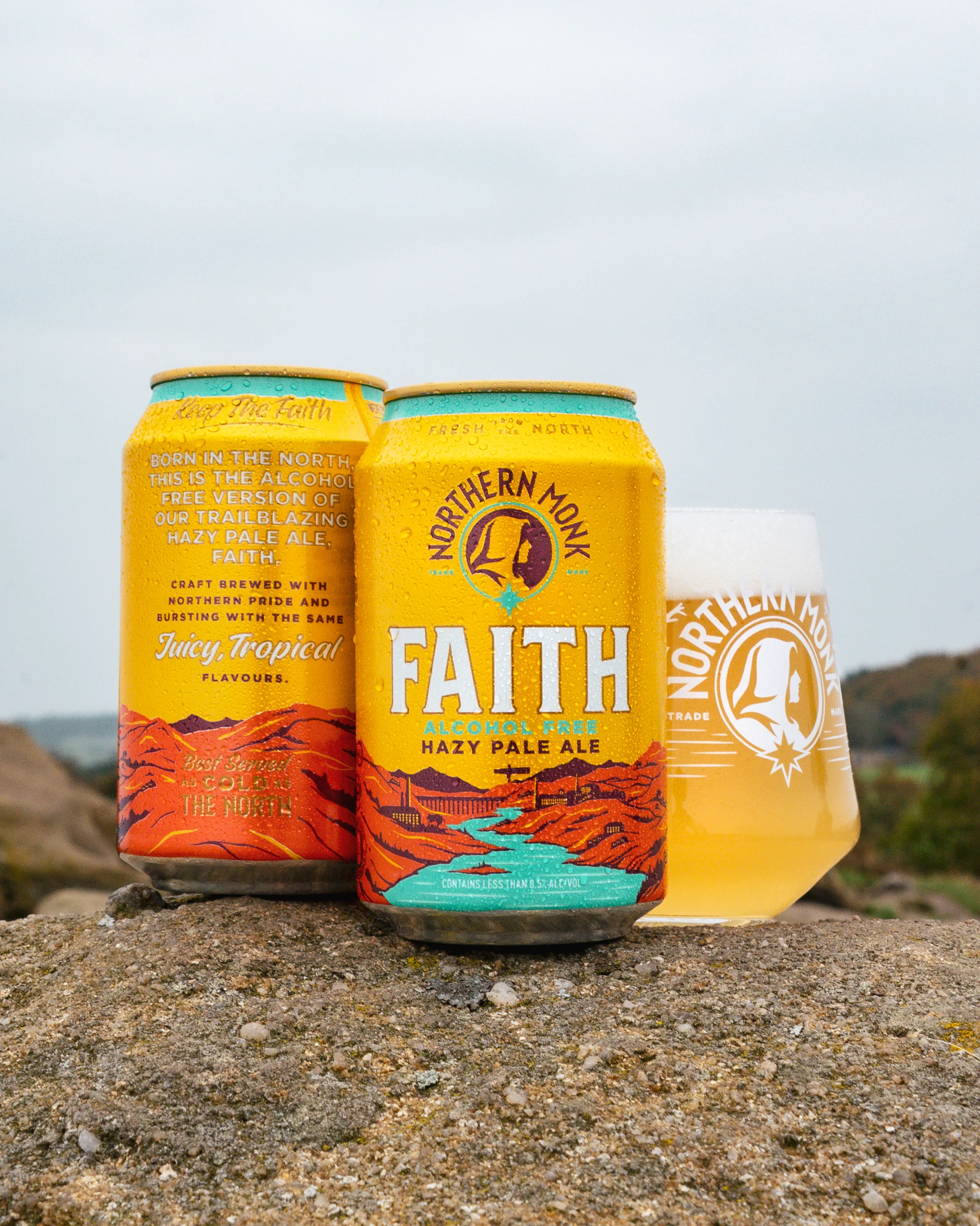 24 PACK // FAITH ALCOHOL FREE // ALCOHOL FREE HAZY PALE ALE // 0.4% - Image 4