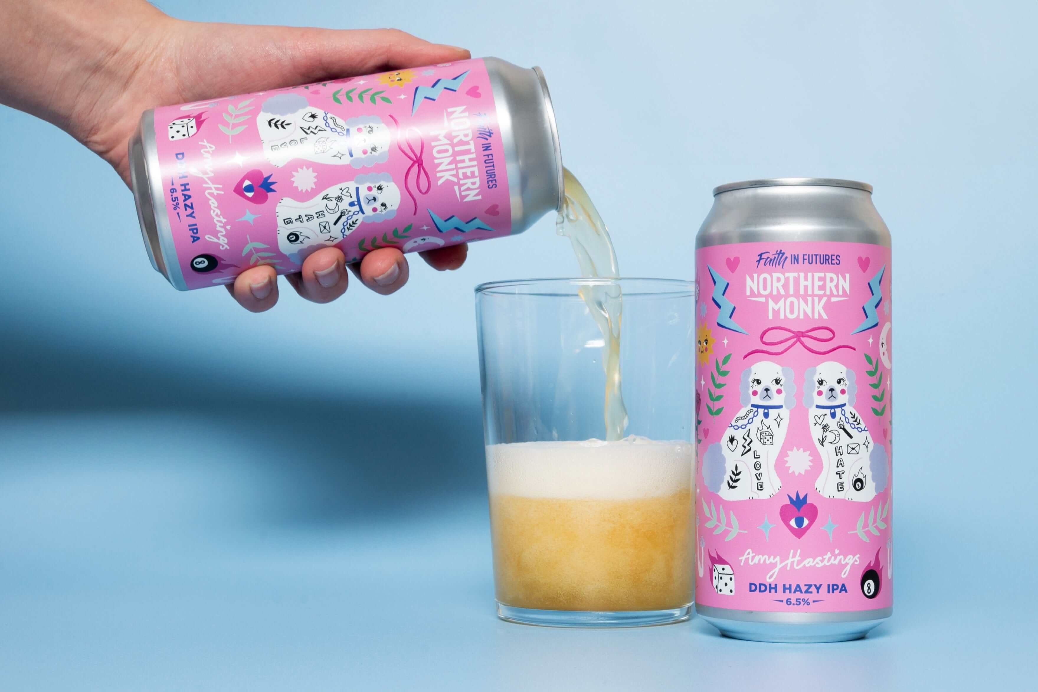 FAITH IN FUTURES // AMY HASTINGS // DDH HAZY IPA // 6.5% - Image 3