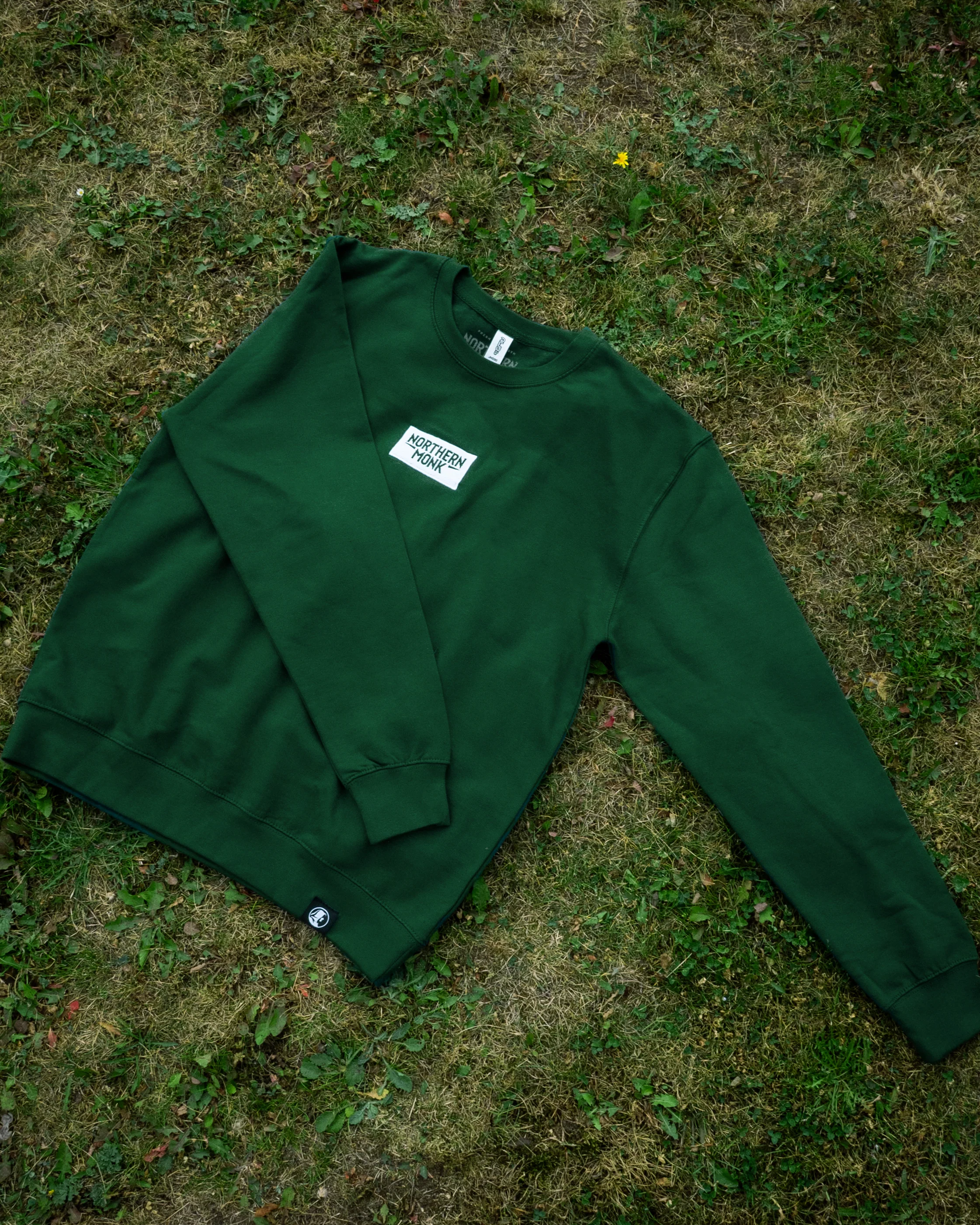 FOREST GREEN NORTHERN MONK SWEATSHIRT - Image 5
