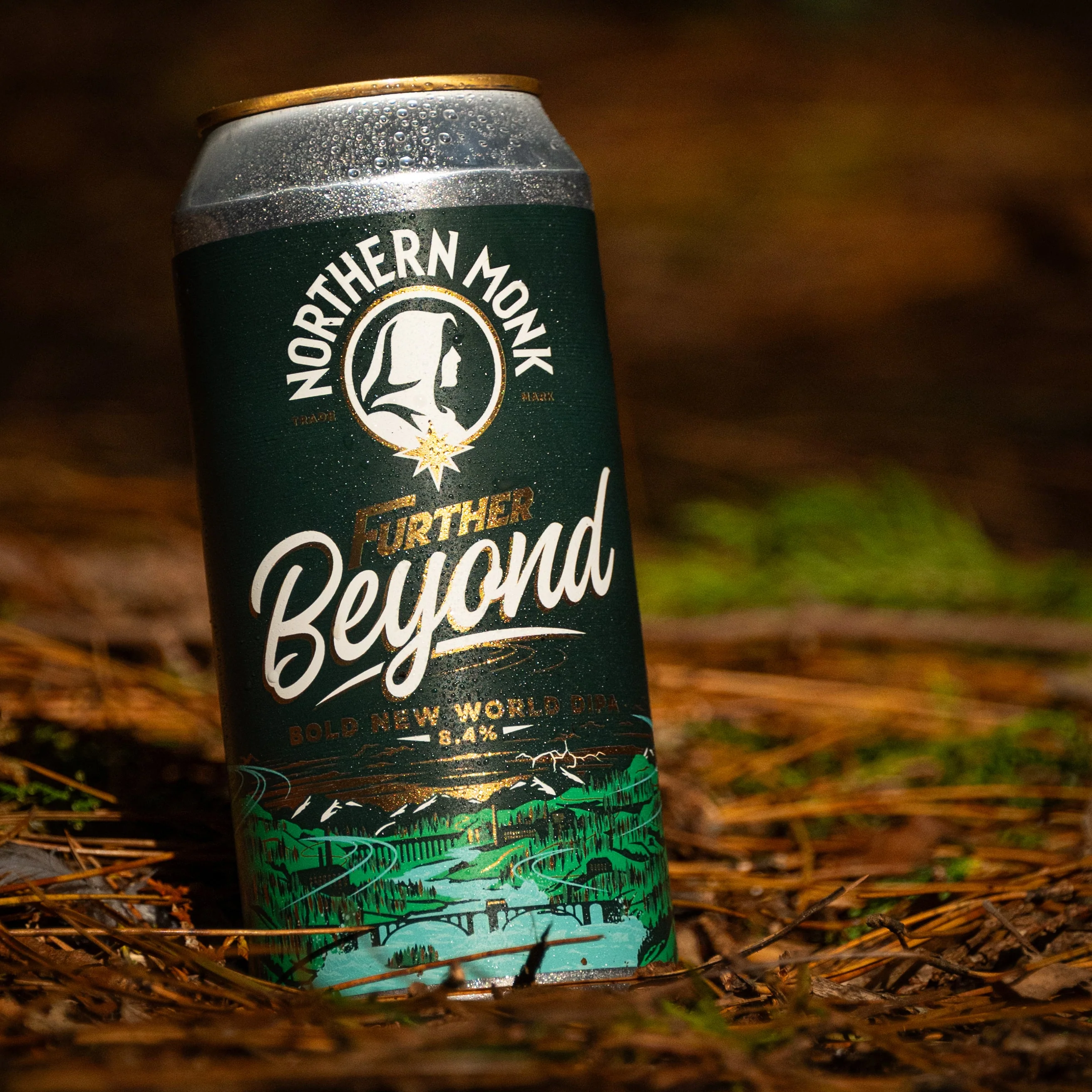 FURTHER BEYOND // BOLD NEW WORLD DIPA // 440ML // 8.4% - Image 4