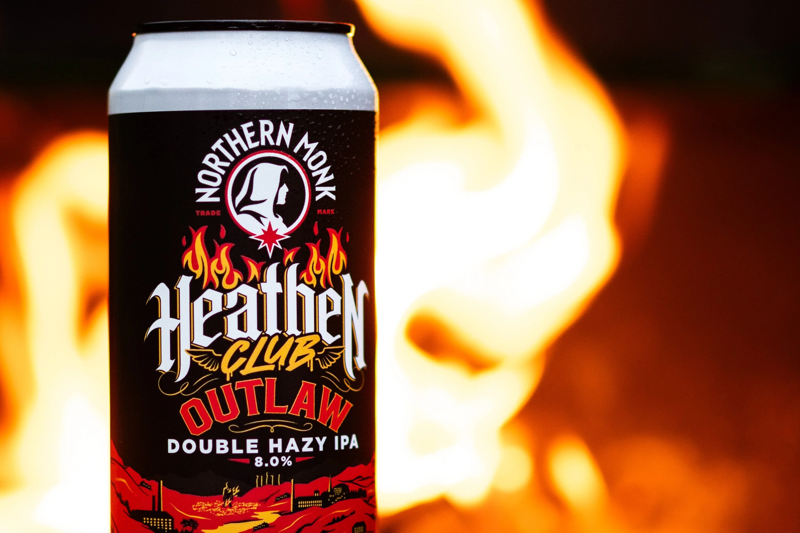 HEATHEN CLUB OUTLAW // DOUBLE HAZY IPA // 8.0% - Image 4