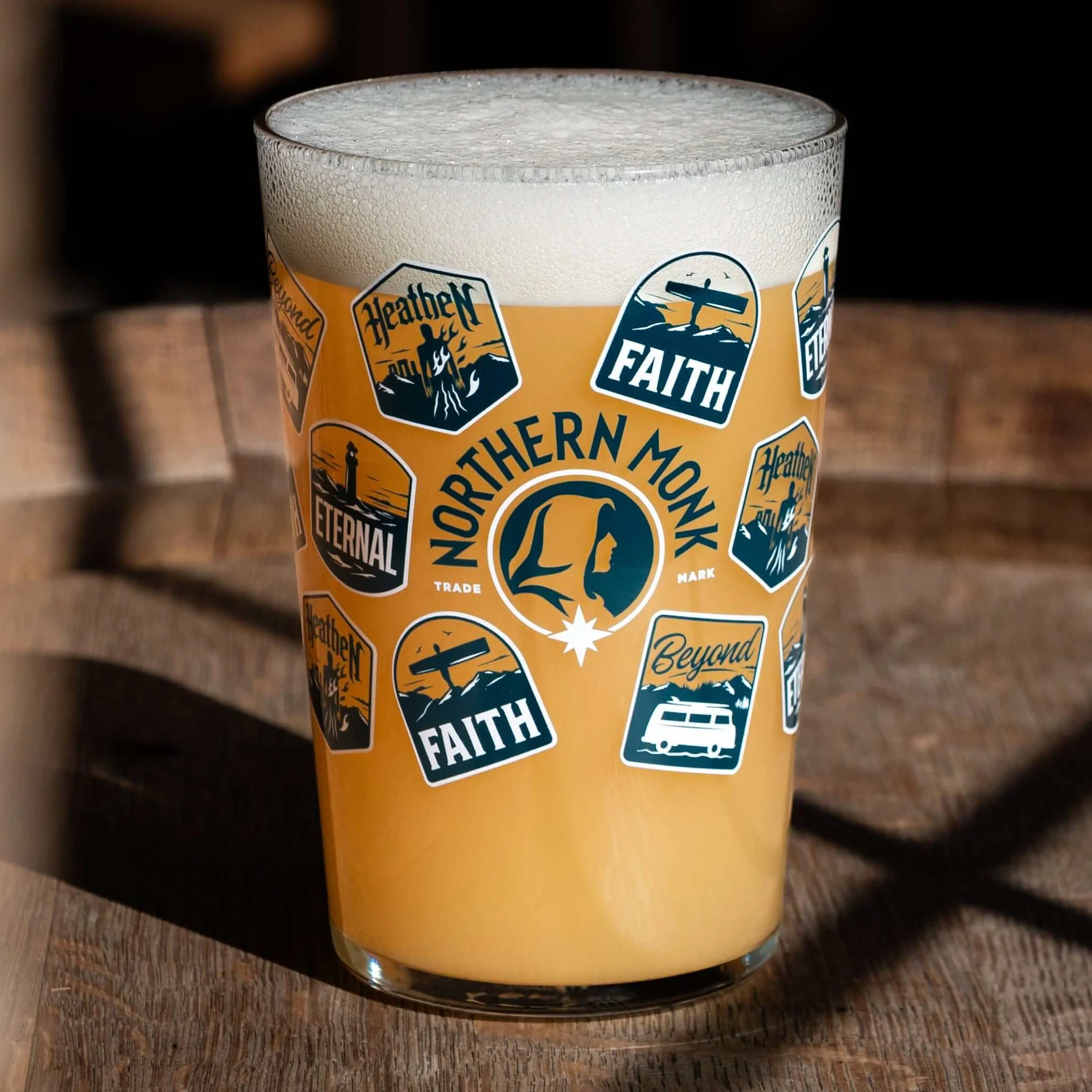 NORTHERN MONK PATCHES PINT GLASS - Image 3