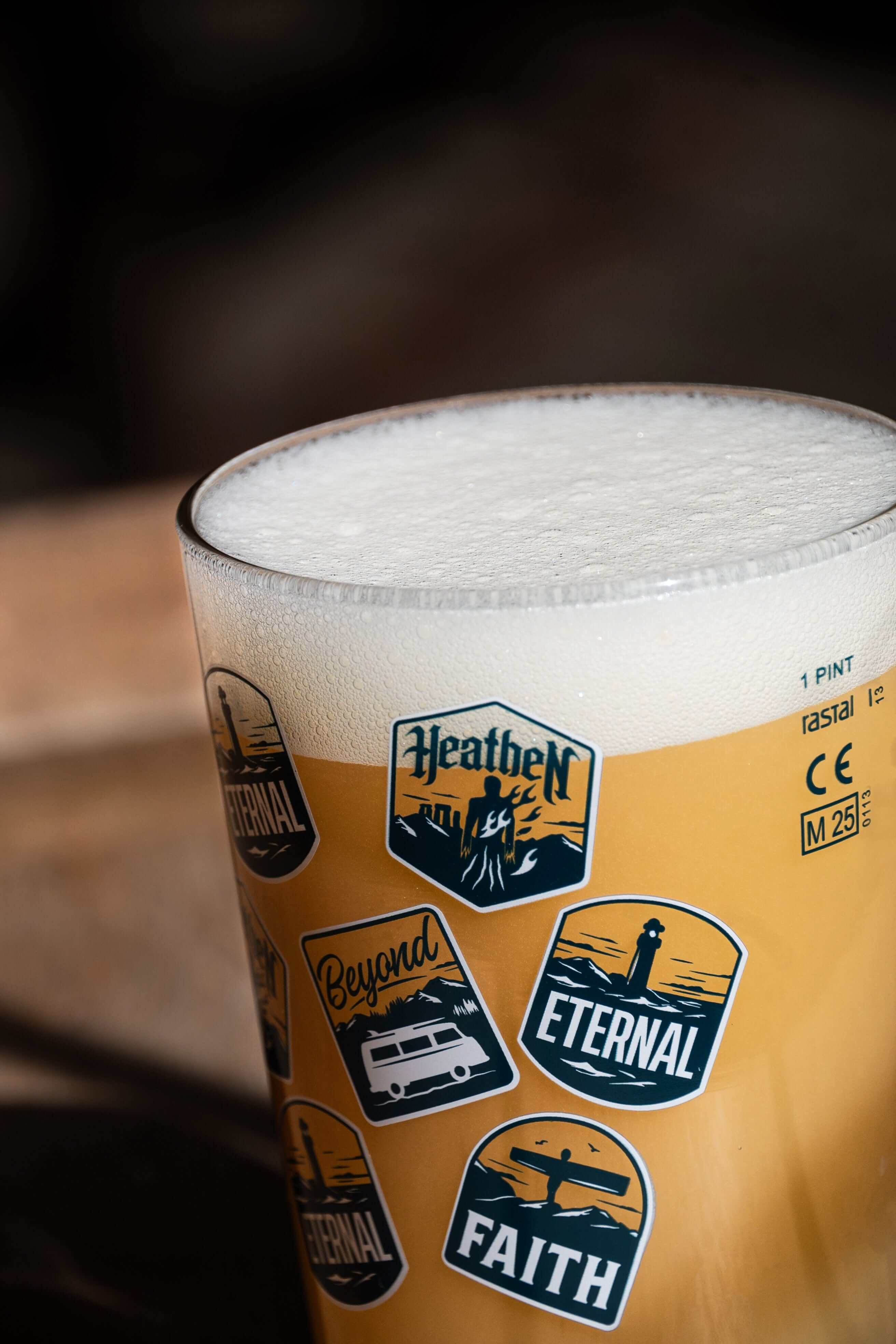 NORTHERN MONK PATCHES PINT GLASS - Image 6